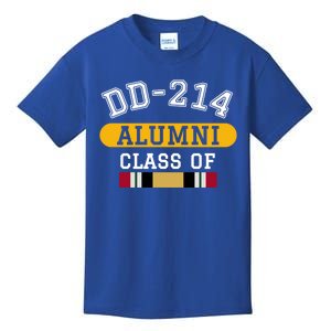 Dd214 Alumni Class Of Iraq War Veteran Pride Cool Gift Kids T-Shirt