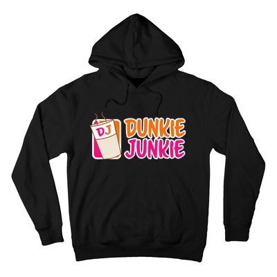 Donut And Coffee Lover Dunkie Junkie Hoodie