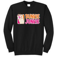 Donut And Coffee Lover Dunkie Junkie Sweatshirt