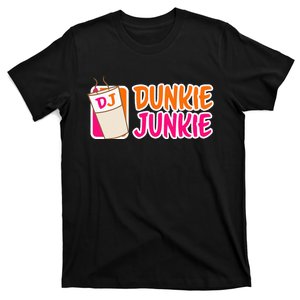 Donut And Coffee Lover Dunkie Junkie T-Shirt