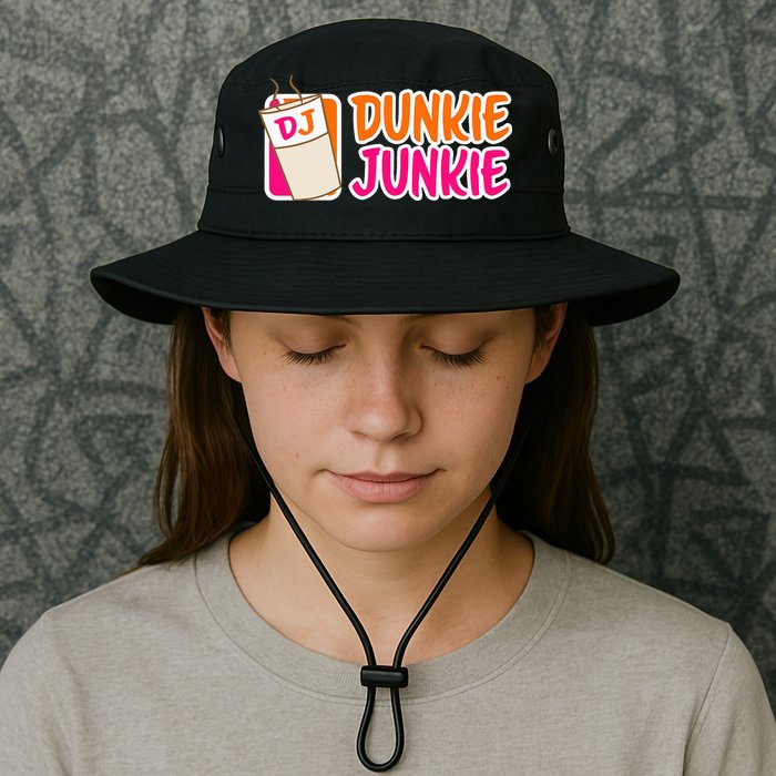 Donut And Coffee Lover Dunkie Junkie Bucket Hat