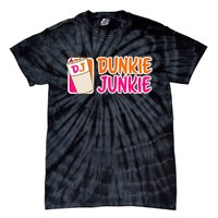 Donut And Coffee Lover Dunkie Junkie Tie-Dye T-Shirt