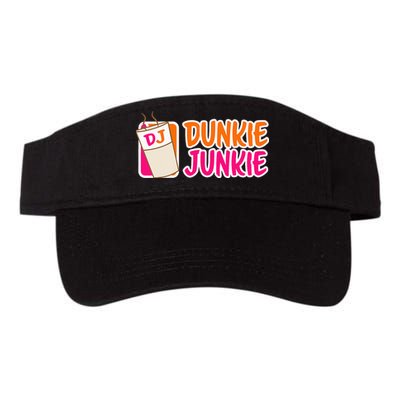 Donut And Coffee Lover Dunkie Junkie Visor
