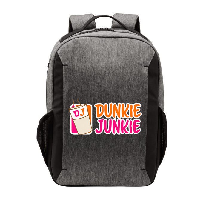 Donut And Coffee Lover Dunkie Junkie Vector Backpack
