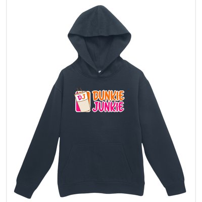 Donut And Coffee Lover Dunkie Junkie Urban Pullover Hoodie