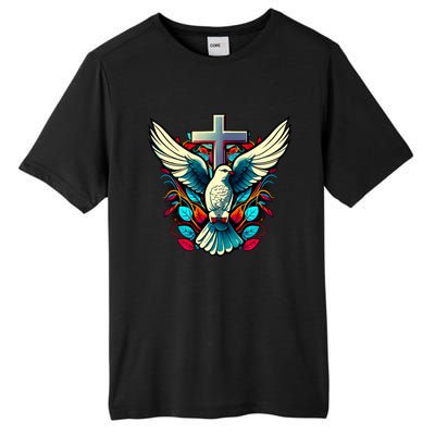 Dove And Cross Tall Fusion ChromaSoft Performance T-Shirt