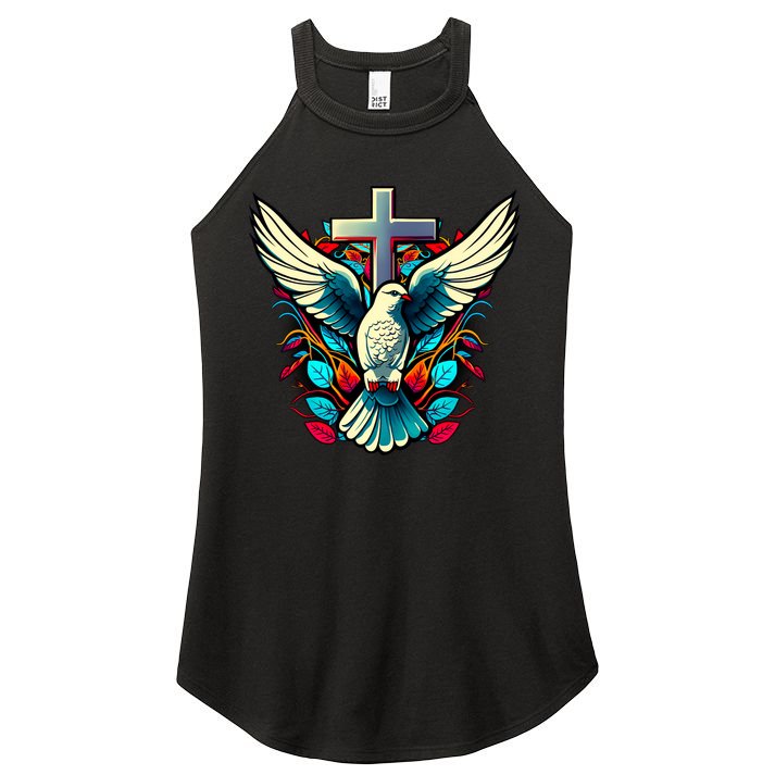 Dove And Cross Women's Perfect Tri Rocker Tank