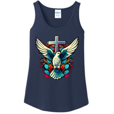 Dove And Cross Ladies Essential Tank