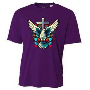 Dove And Cross Cooling Performance Crew T-Shirt