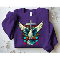 Dove And Cross Sweatshirt