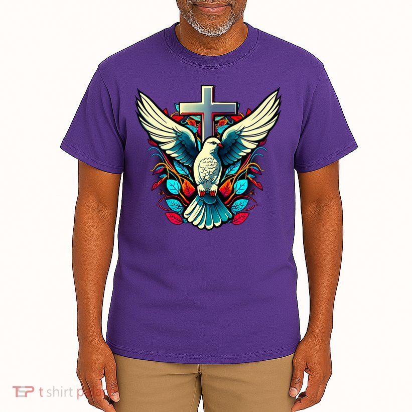 Dove And Cross Tall T-Shirt
