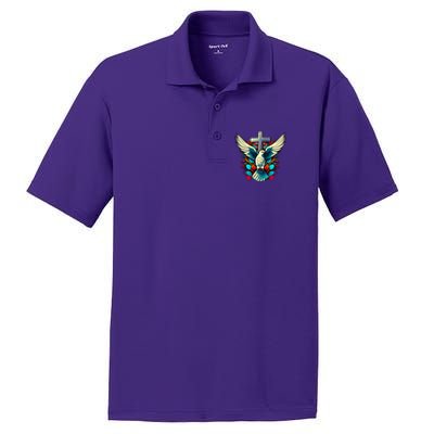 Dove And Cross PosiCharge RacerMesh Polo