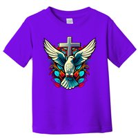 Dove And Cross Toddler T-Shirt