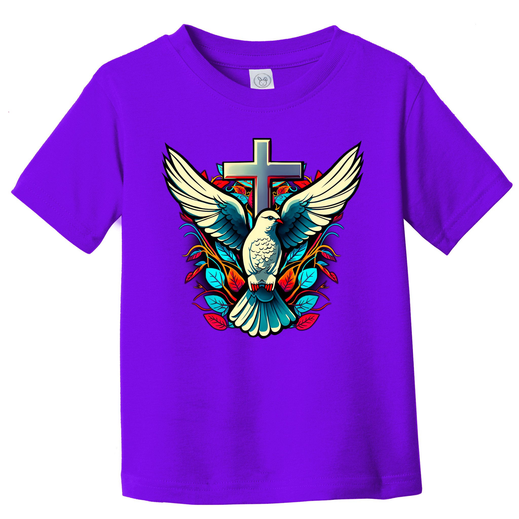 Dove And Cross Toddler T-Shirt
