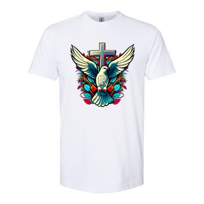 Dove And Cross Softstyle® CVC T-Shirt