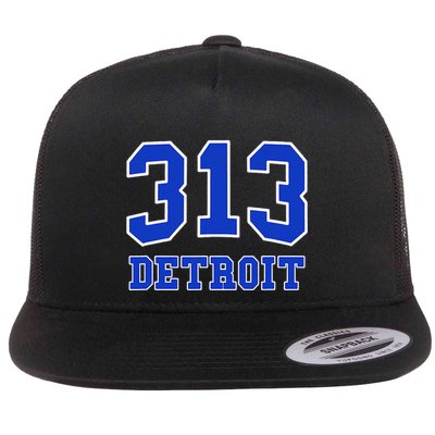 Detroit Area Code 313 Hometown Pride Classic Flatbill Hat