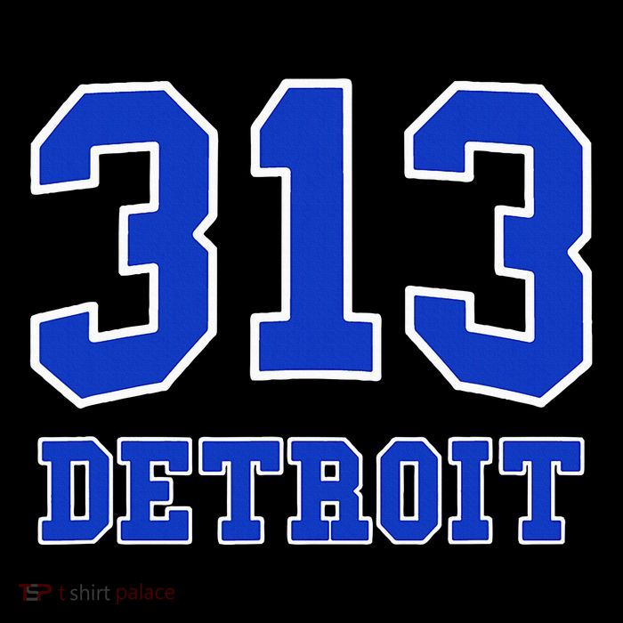 Detroit Area Code 313 Hometown Pride Classic Womens T-Shirt