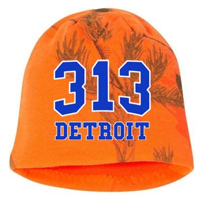 Detroit Area Code 313 Hometown Pride Classic Kati - Camo Knit Beanie