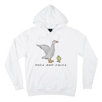 Duck And Chick Funny Quote Hoodie