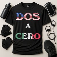 Dos A Cero Shirt USA Vs Mexico Game Funny Design By Flags Cooling Performance Crew T-Shirt