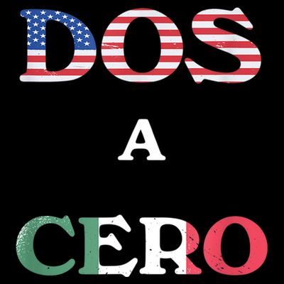 Dos A Cero Shirt USA Vs Mexico Game Funny Design By Flags T-Shirt