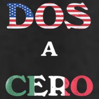 Dos A Cero Shirt USA Vs Mexico Game Funny Design By Flags Adult Drive Performance Visor
