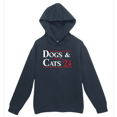 Dogs And Cats 2024 TheyRe Eating The Dogs Urban Pullover Hoodie