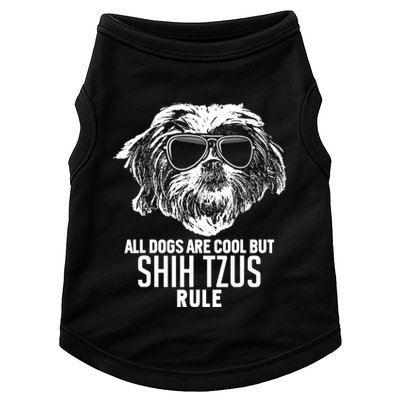 Dogs Are Cool But Shih Tzus Rule Funny Doggie Tank