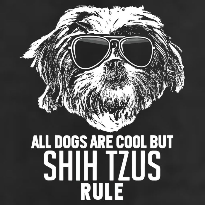 Dogs Are Cool But Shih Tzus Rule Funny Adult Drive Performance Visor