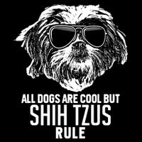 Dogs Are Cool But Shih Tzus Rule Funny Bucket Hat