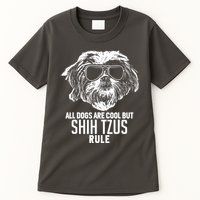 Dogs Are Cool But Shih Tzus Rule Funny Tall T-Shirt