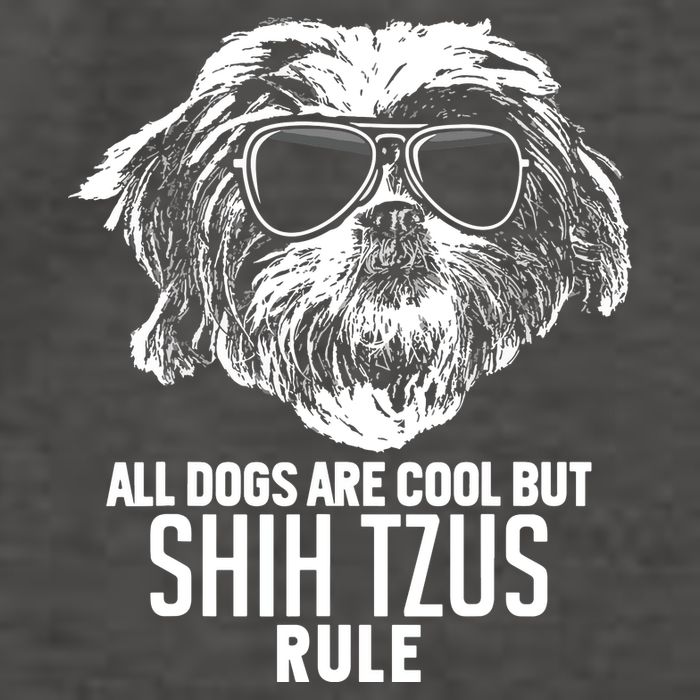 Dogs Are Cool But Shih Tzus Rule Funny Vector Backpack