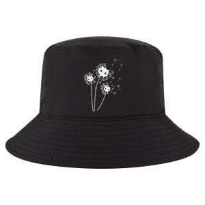 Dandelion And Cute Owls Flower Owl Bird Lover Dandelion Day Funny Gift Cool Comfort Performance Bucket Hat