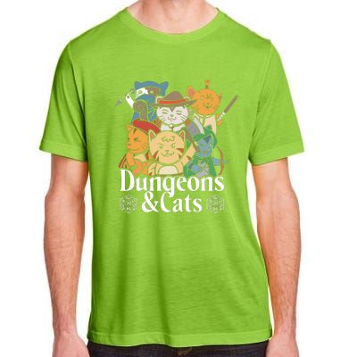 Dungeons And Cats Adult ChromaSoft Performance T-Shirt