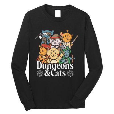 Dungeons And Cats Long Sleeve Shirt