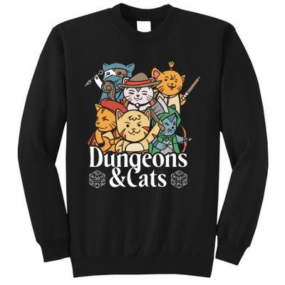 Dungeons And Cats Sweatshirt