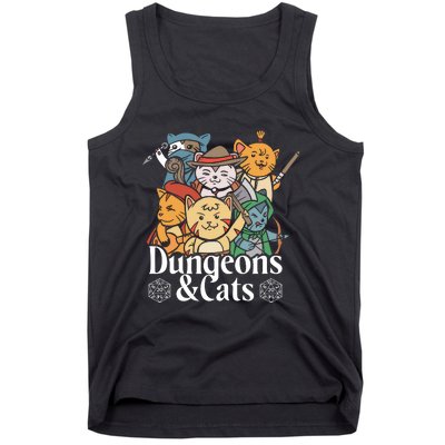 Dungeons And Cats Tank Top