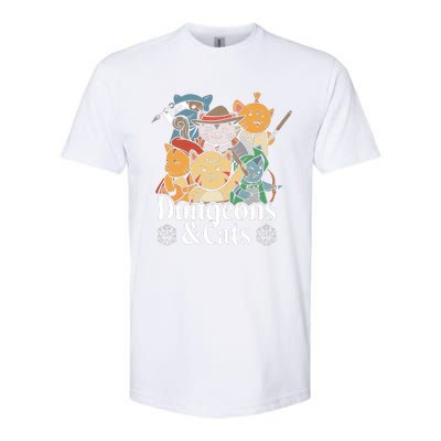 Dungeons And Cats Softstyle CVC T-Shirt