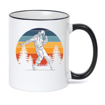 Dancing Astronaut Cool Space Designs Novelty Graphic Great Gift 11oz Black Color Changing Mug