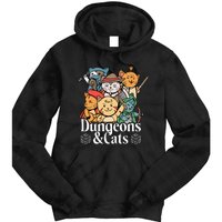 Dungeons And Cats Cute Cat Lover Funny For Lover Trending Tie Dye Hoodie