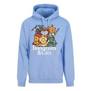 Dungeons And Cats Cute Cat Lover Funny For Lover Trending Unisex Surf Hoodie