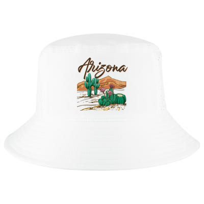 Desert Arizona Cactus Southwestern Cool Comfort Performance Bucket Hat