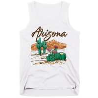 Desert Arizona Cactus Southwestern Tank Top