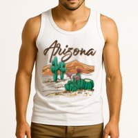Desert Arizona Cactus Southwestern Tank Top