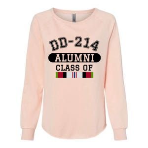 Dd214 Alumni Class Of Oef Afghanistan Veteran Pride Cool Gift Womens California Wash Sweatshirt