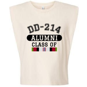 Dd214 Alumni Class Of Oef Afghanistan Veteran Pride Cool Gift Garment-Dyed Women's Muscle Tee