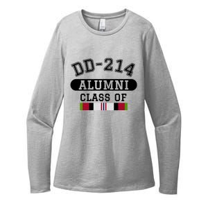 Dd214 Alumni Class Of Oef Afghanistan Veteran Pride Cool Gift Womens CVC Long Sleeve Shirt