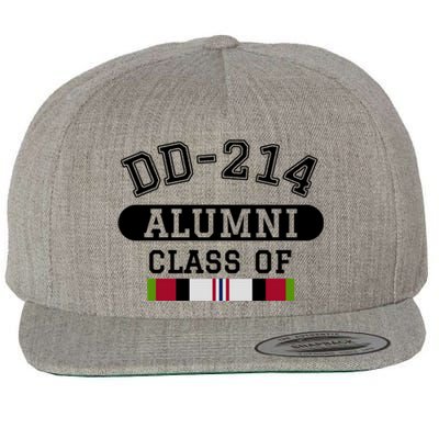 Dd214 Alumni Class Of Oef Afghanistan Veteran Pride Cool Gift Wool Snapback Cap