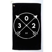 Delaware Area Code 302 State Pride Souvenir Gift Arrow Golf Towel