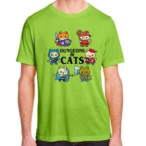 Dungeons And Cats Adult ChromaSoft Performance T-Shirt